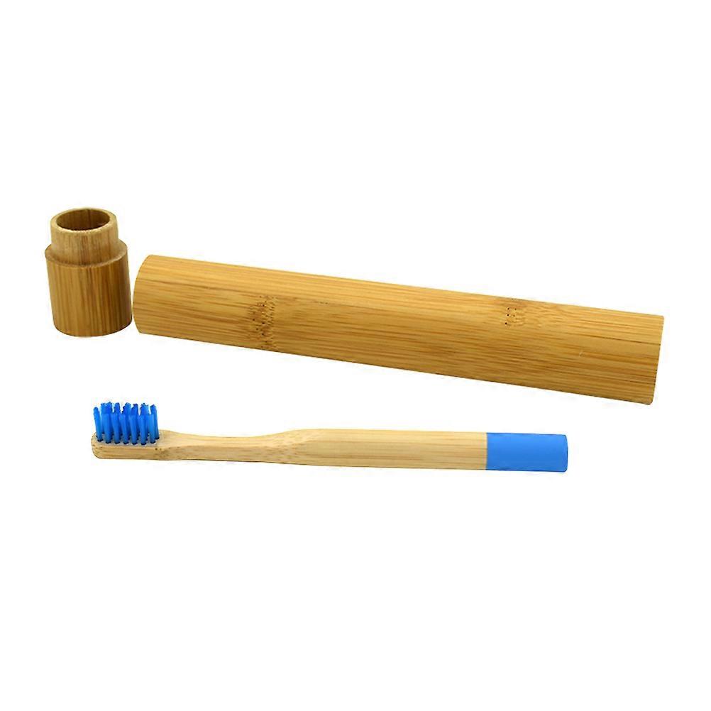 Bristle Toothbrush Bamboo Toothbrush for Cleaning 3Pcs with Biodegradable Handle