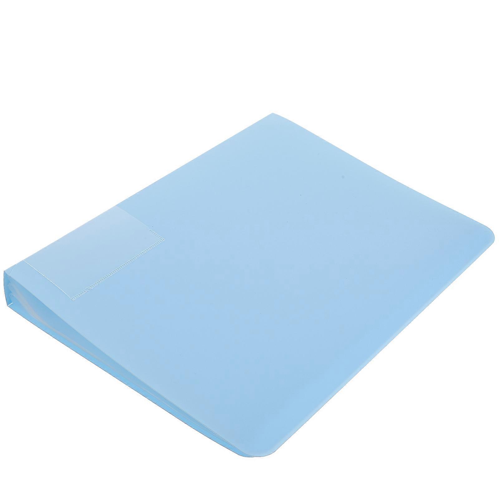 File Storage Bag Plastic Office Folder for 2Pcs Document Storage
