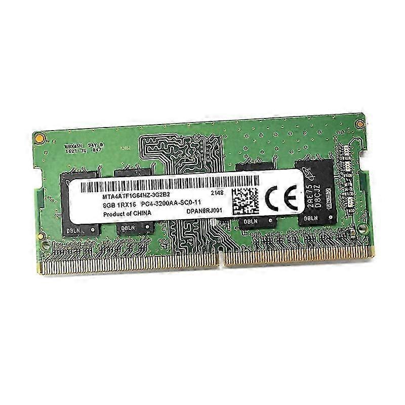DDR4 8GB 3200MHz RAM Memory PC4-25600 1.2V SODIMM Memory 260 Pin