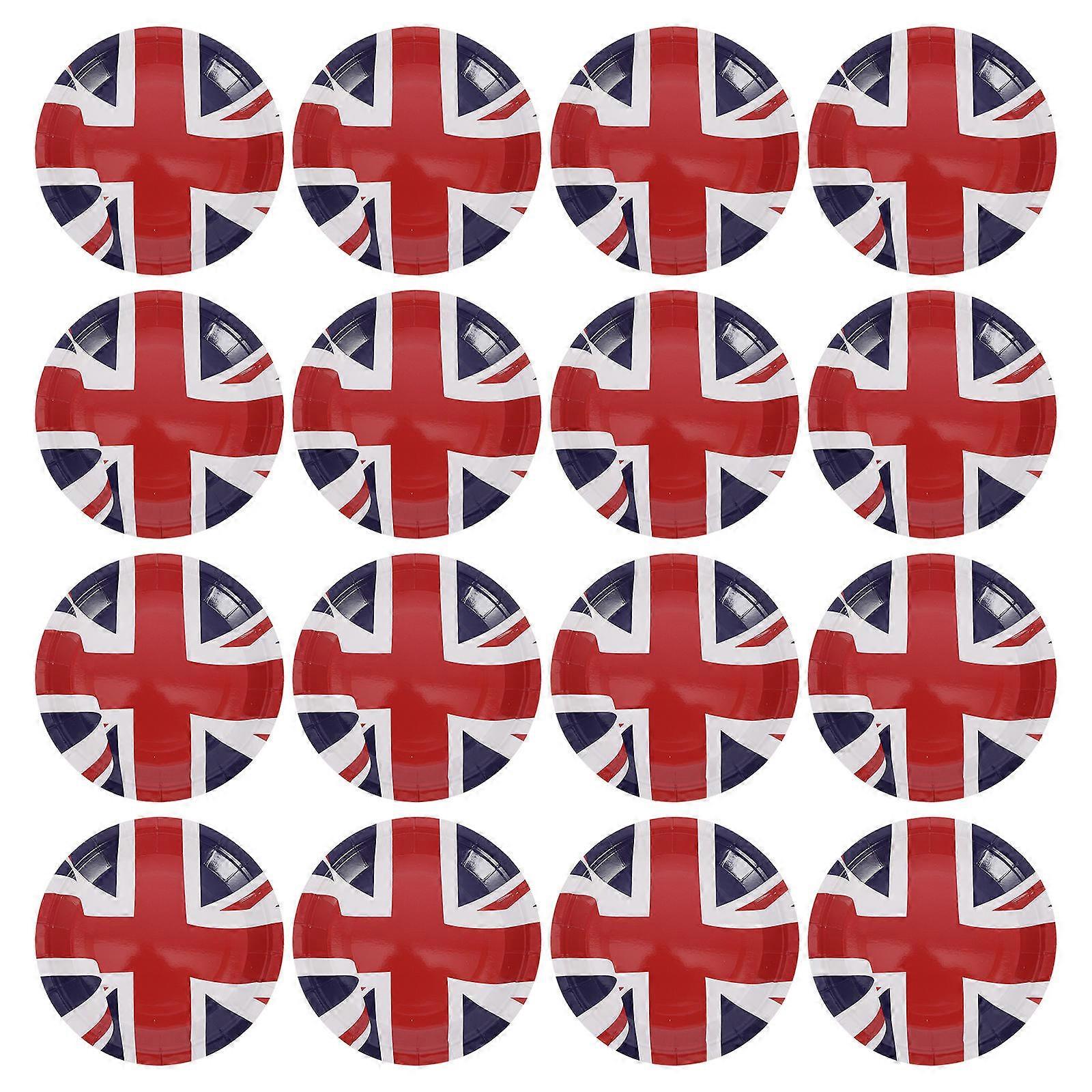 Festive Paper Square Party Use Multi-Colored 16Pcs