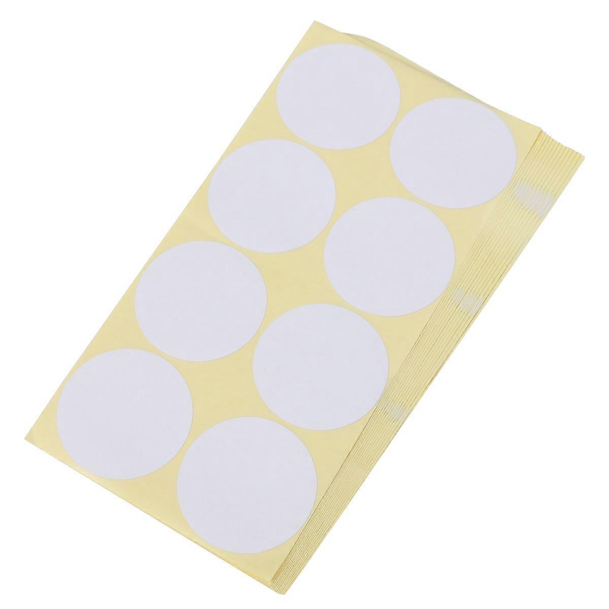 Sticker Sheets for Office Use Self Adhesive 5x5cm White 15 Sheets