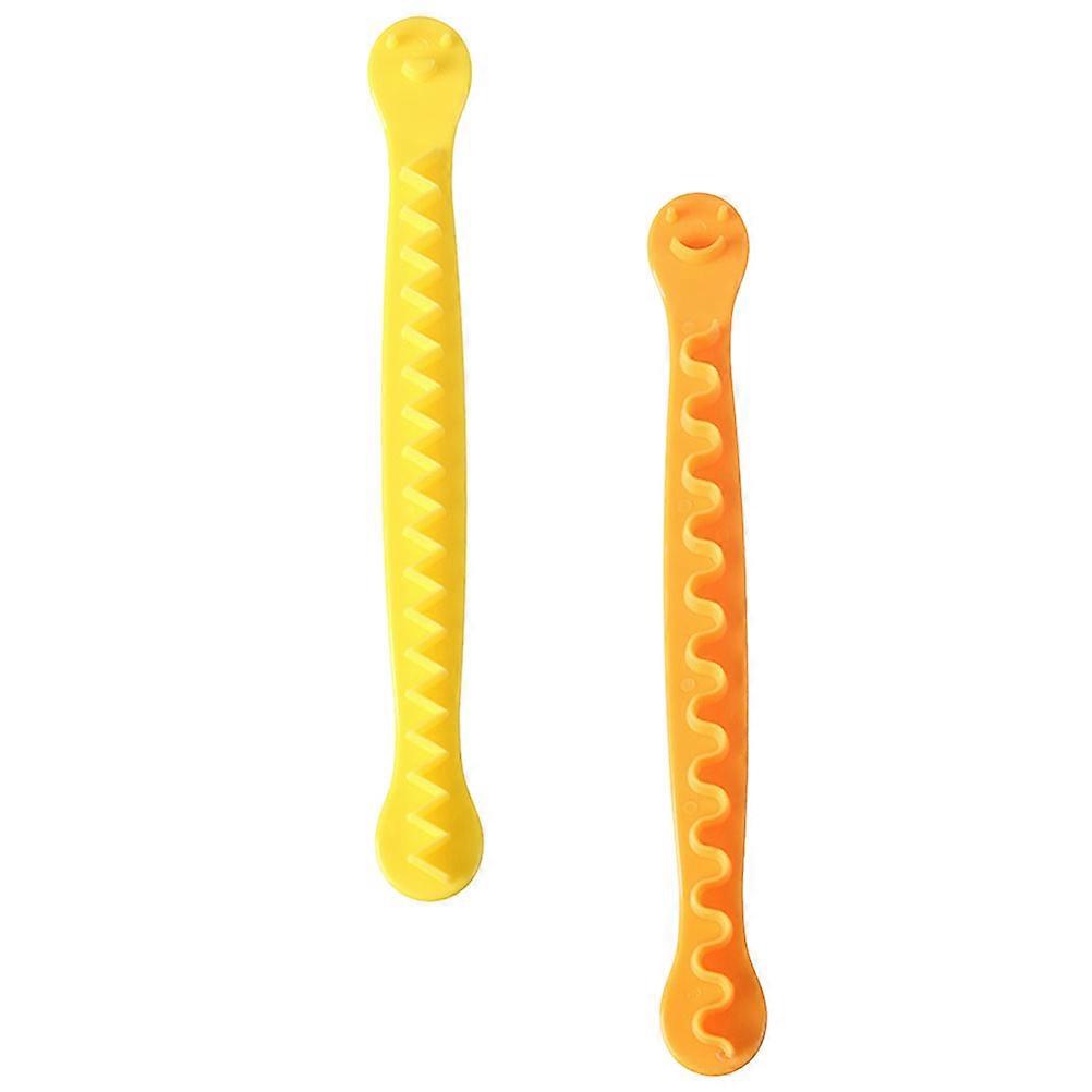 Practical Egg Slicers For Cooking Enthusiasts Restaurant Use Triangular PP Material 2Pcs