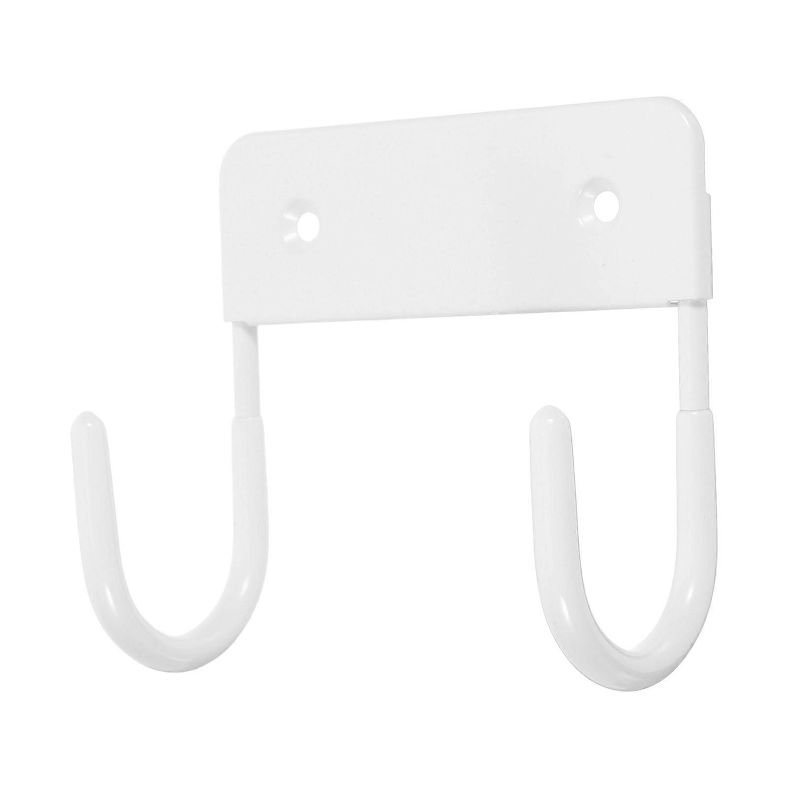 White Ironing Board Wall Mount Holder for Laundry Room Rack Organizer