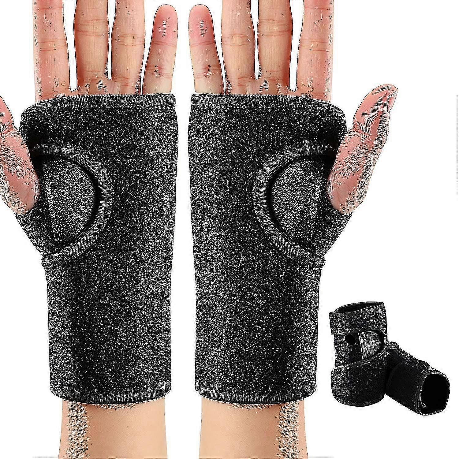 Carpal Tunnel Wrist Braces For Night Wrist Sleep Support Brace Wrist Splint Stabilizer And Hand Brace Cushioned To Help With Carpal Tunnel And Wrist P