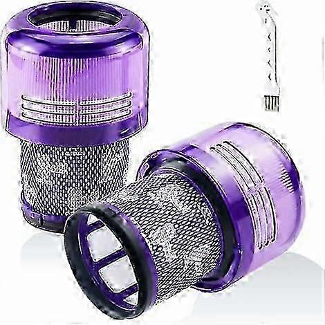 2 Pack Filtres pour Dyson V11 Absolute Extra Pro, V11 Torque Drive Animal, V15 Detect sans fil Aspirateur SV14 SV17 SV22 Hepa Filtre de Remplacement L