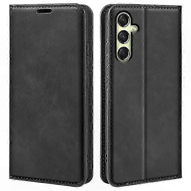 Leather Wallet Phone Case Cover for Galaxy A16 with Skin-Touch Finish