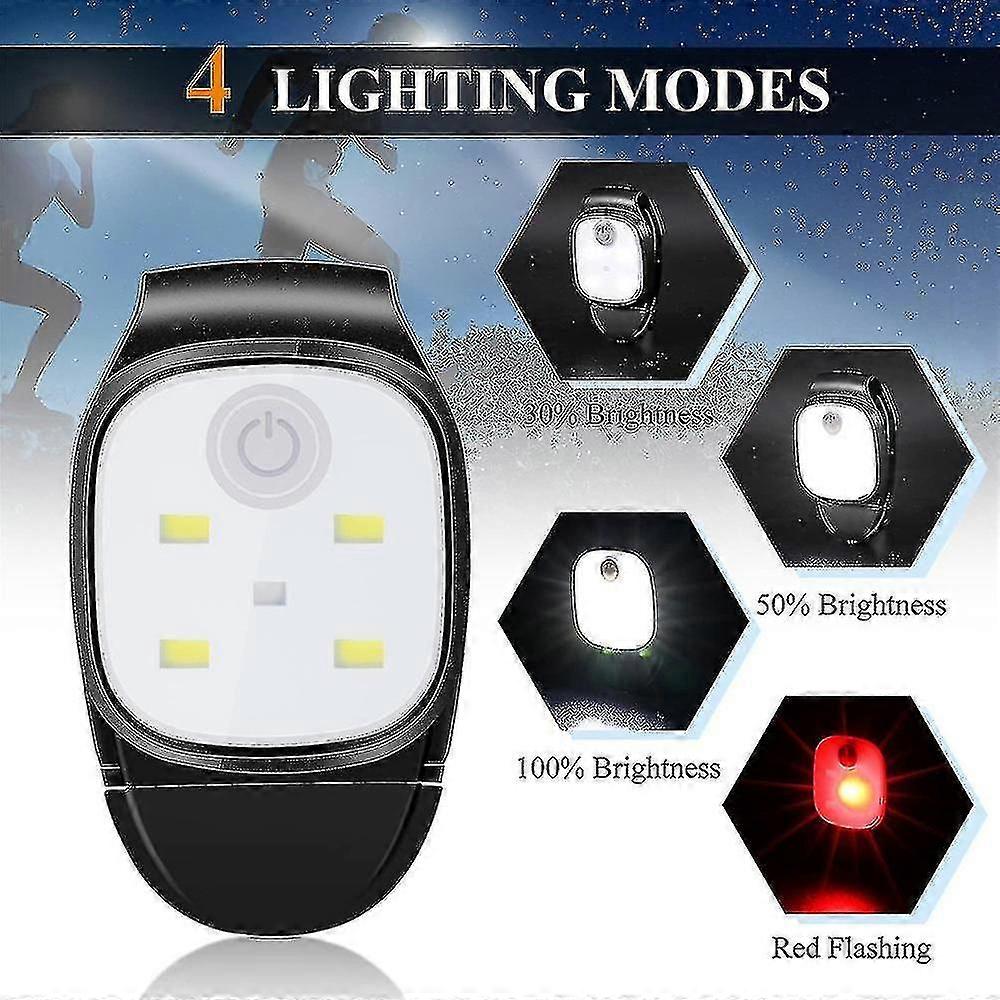 Outdoor Clip On Usb Rechargeable Led Running
