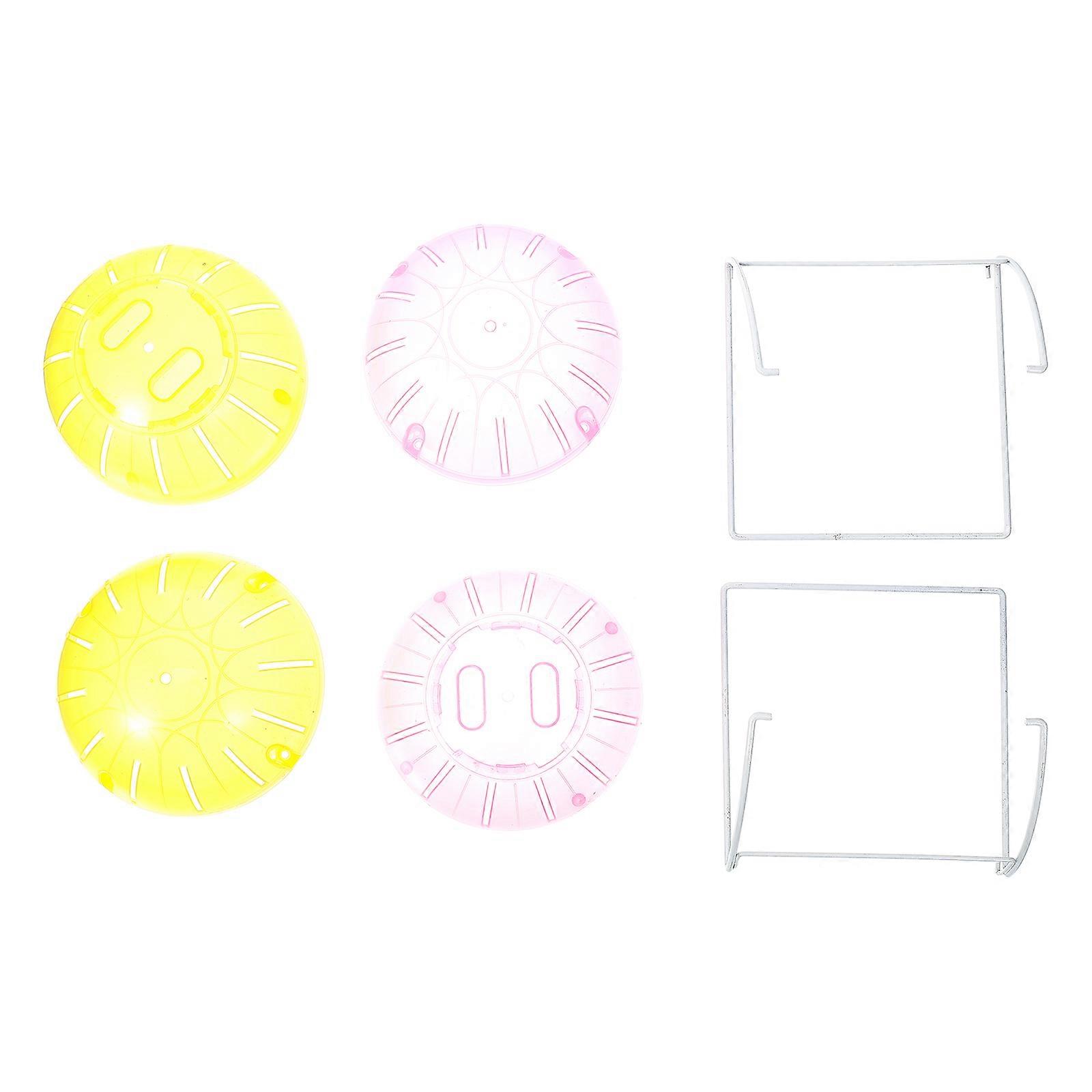 Workout Balls Plastic Hamster Toys for Exercise 2Pcs Assorted Color