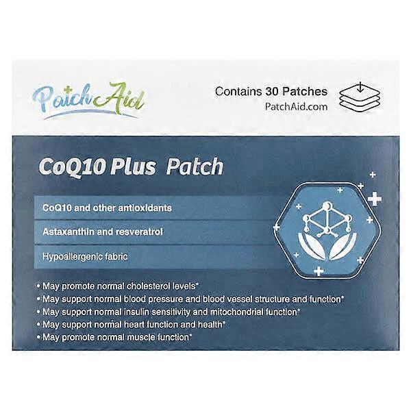 PatchAid, CoQ10 Plus Patch , 30 Patches