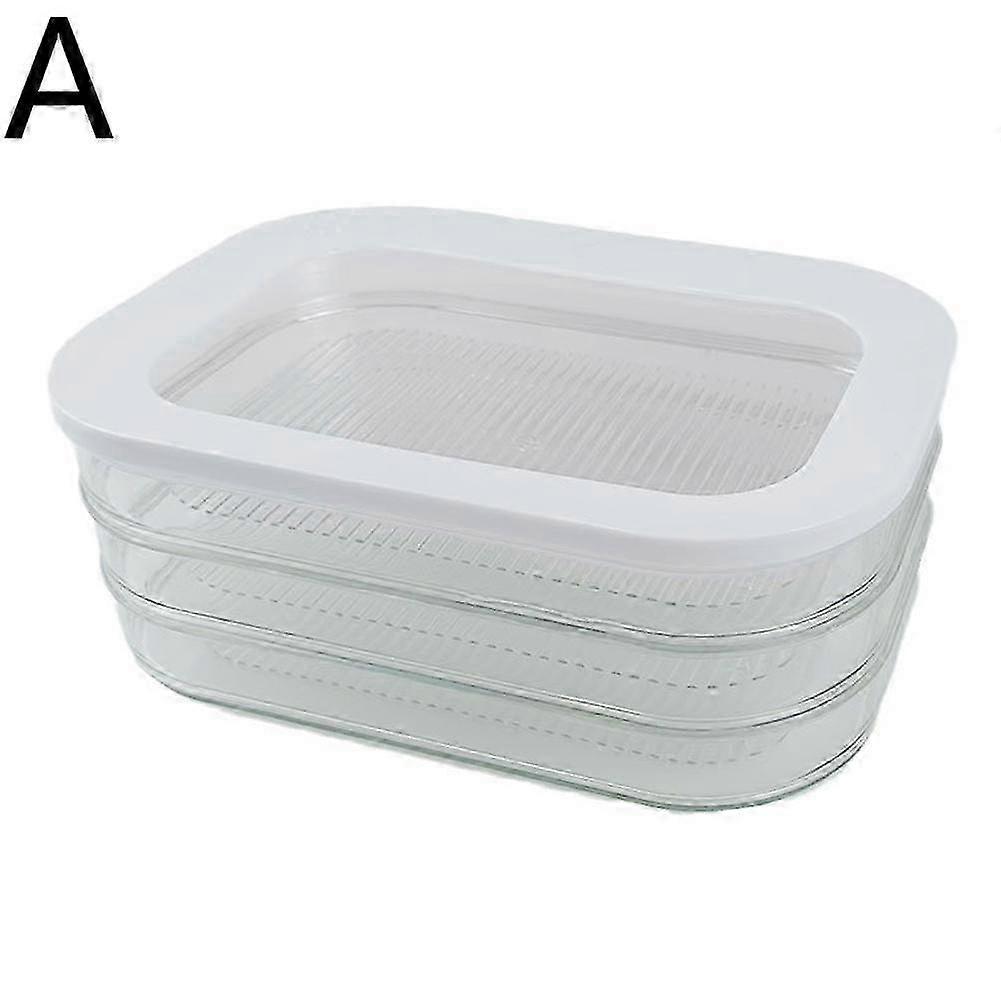 2025 Deli Meat Container for Fridge, Bacon Lunch Transparents