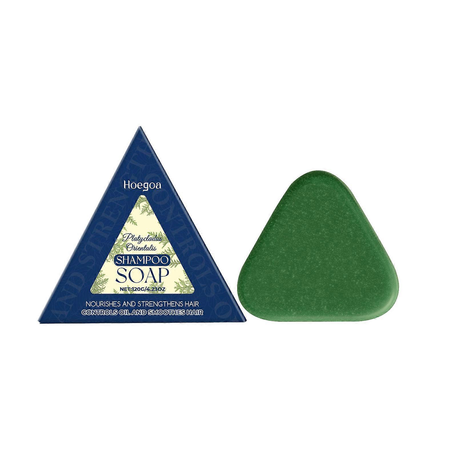 Platycladus Orientalis Leaf Shampoo Soap Is A Daily Cleansing Soap That Makes Hair Smooth And Gentle, Nourishing, Refreshing And Non-Greasy