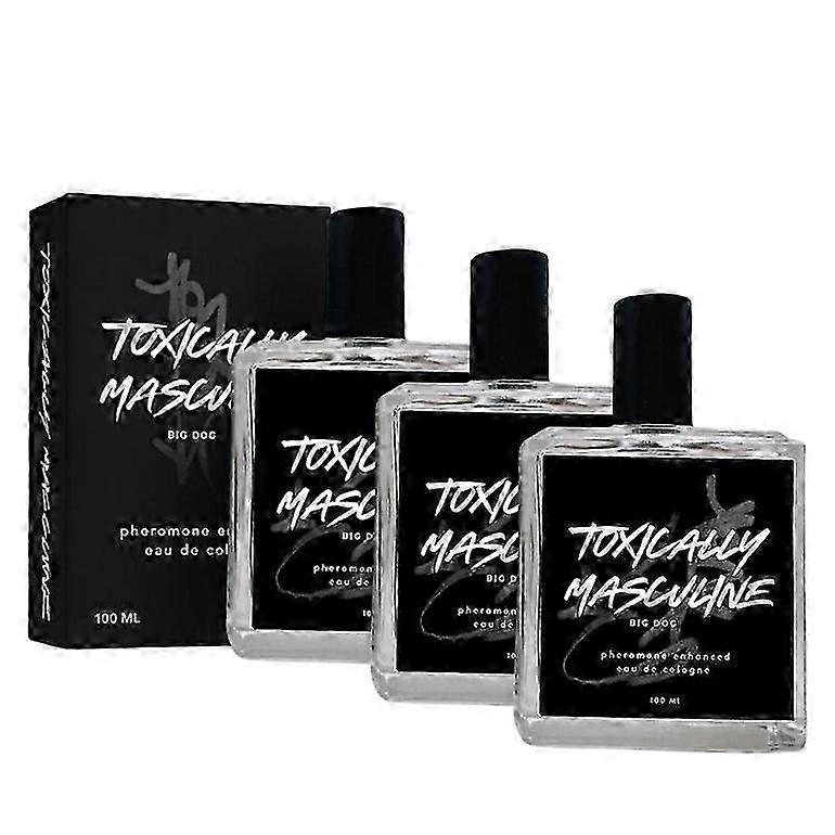 1-3X Toxically Masculine - Pheromone Infused Eau de Cologne for Man