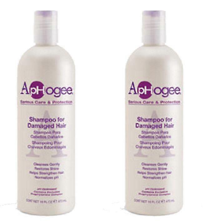 ApHogee shampooing pour cheveux endommagés 16oz (Pack 2)