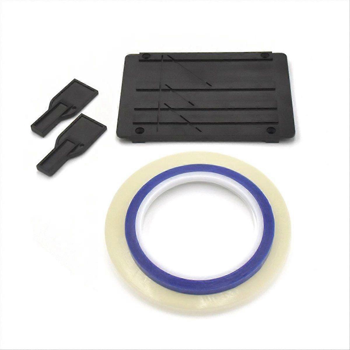 Tape Splicing Set for Opening Cassette Tape Repair with Two Fixers, Reel to Reel Tape Recorder Spli