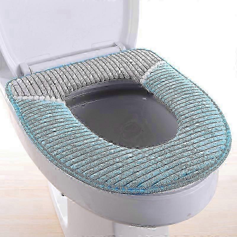 バスルームソフトウォーム、洗える便座カバークッション - すべての便座に対応