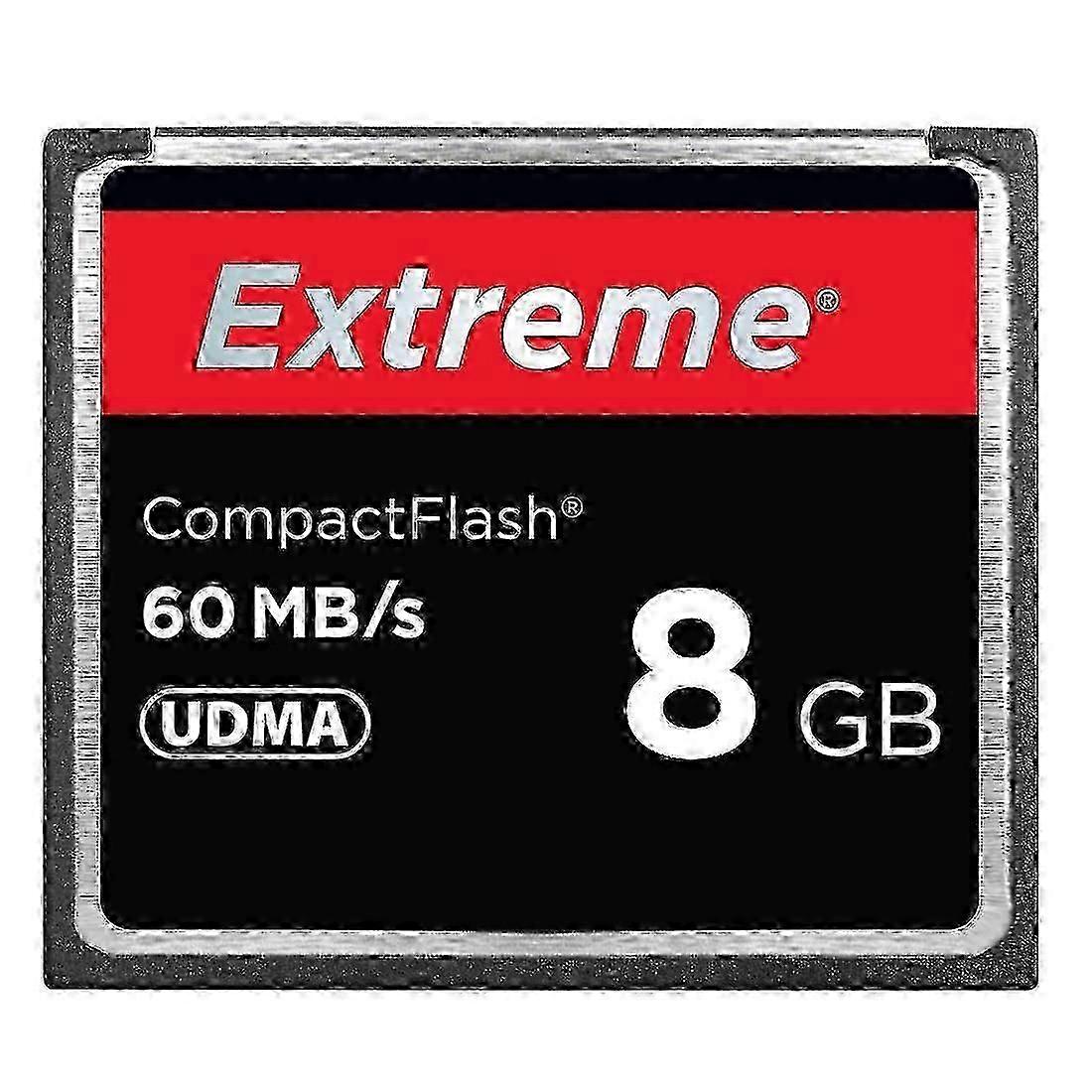 8GB CompactFlash Card - 400X High Speed, up to 60MB/s Read (Real Capacity)