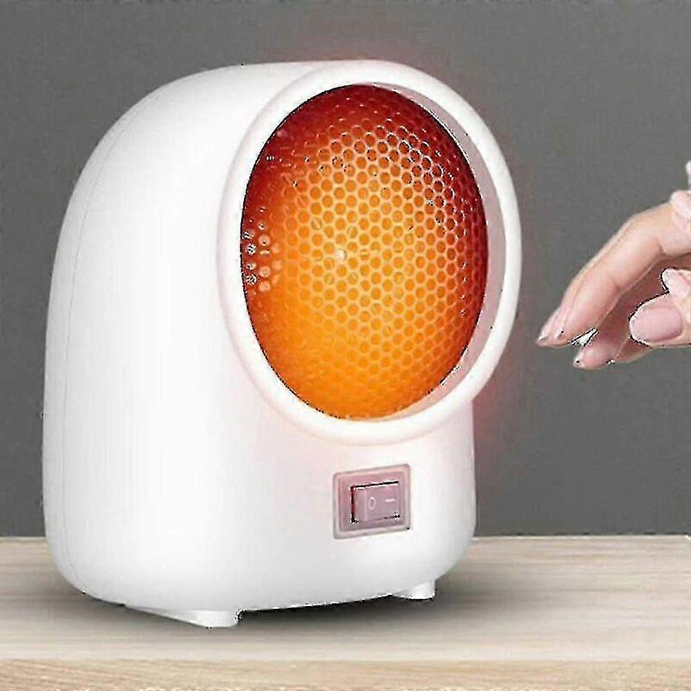 Compact electric air heater for student with adjustable temperature