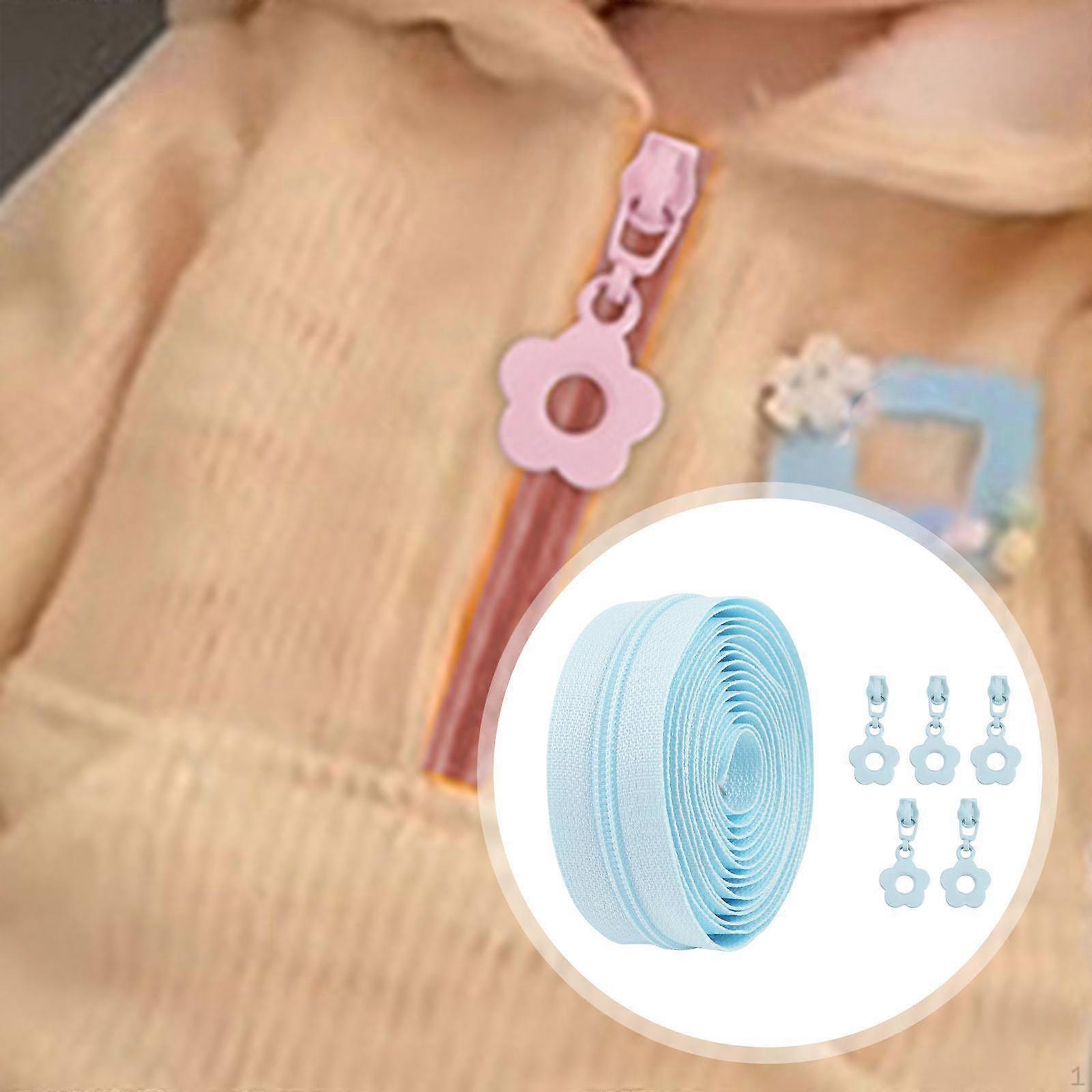 Coil Zippers Nylon Chain with Replacement Parts for Garment Making