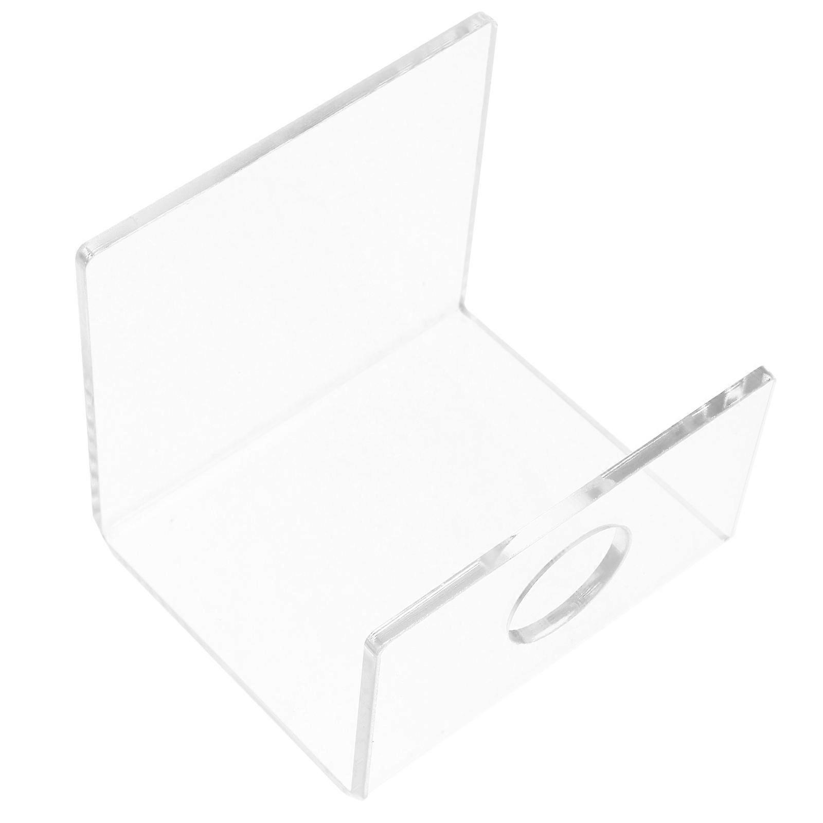 Transparent Acrylic Ice Cream Cone Holder Stand for Storage