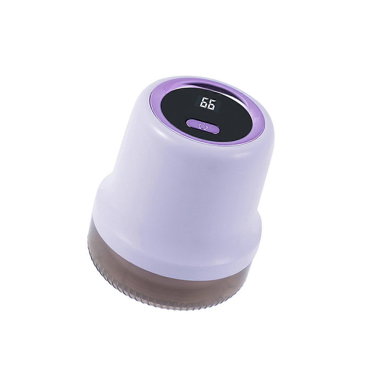 Fabric Shaver Rechargeable Fabric Electric Lint Remover Large Coverage Multipurpose for Couch Carpet Linen Clothing  Purple