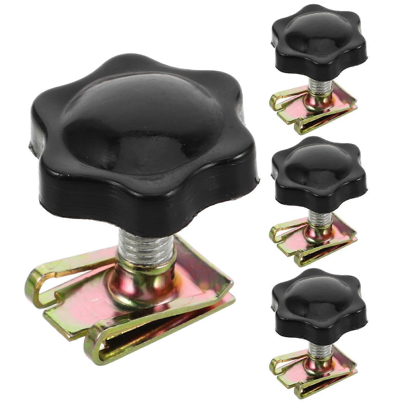 Motorcycle Screws Saddlebag Mounting Bolts for 4Pcs Retro Style Security Hardware