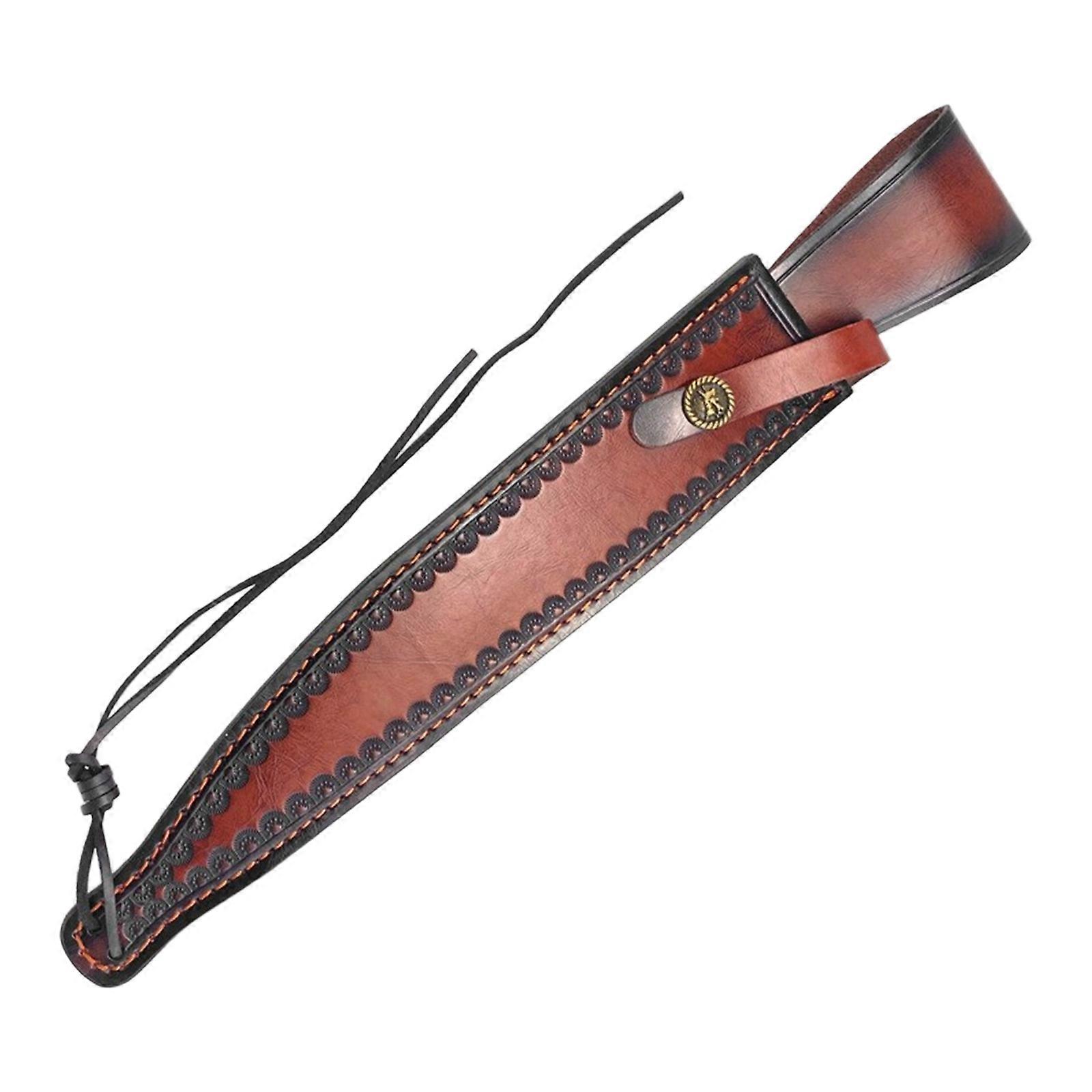 Convenient Leather Cutter Cover Flexible Sheath Hiking Essential Tool Pouch Accessaries Suitable for Various Cutter Multicolor