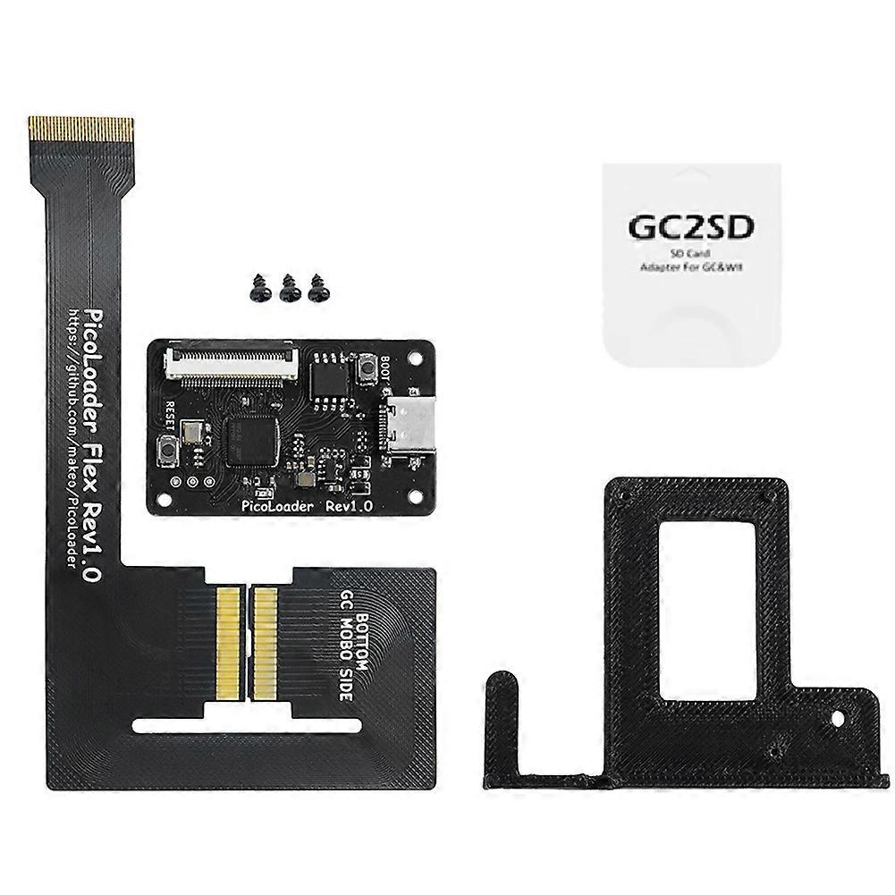 RP2040 PicoLoader V1.0 Flex Cable No-Solder Design Compatible GC2SD SDGecko for GameCube Game Console B