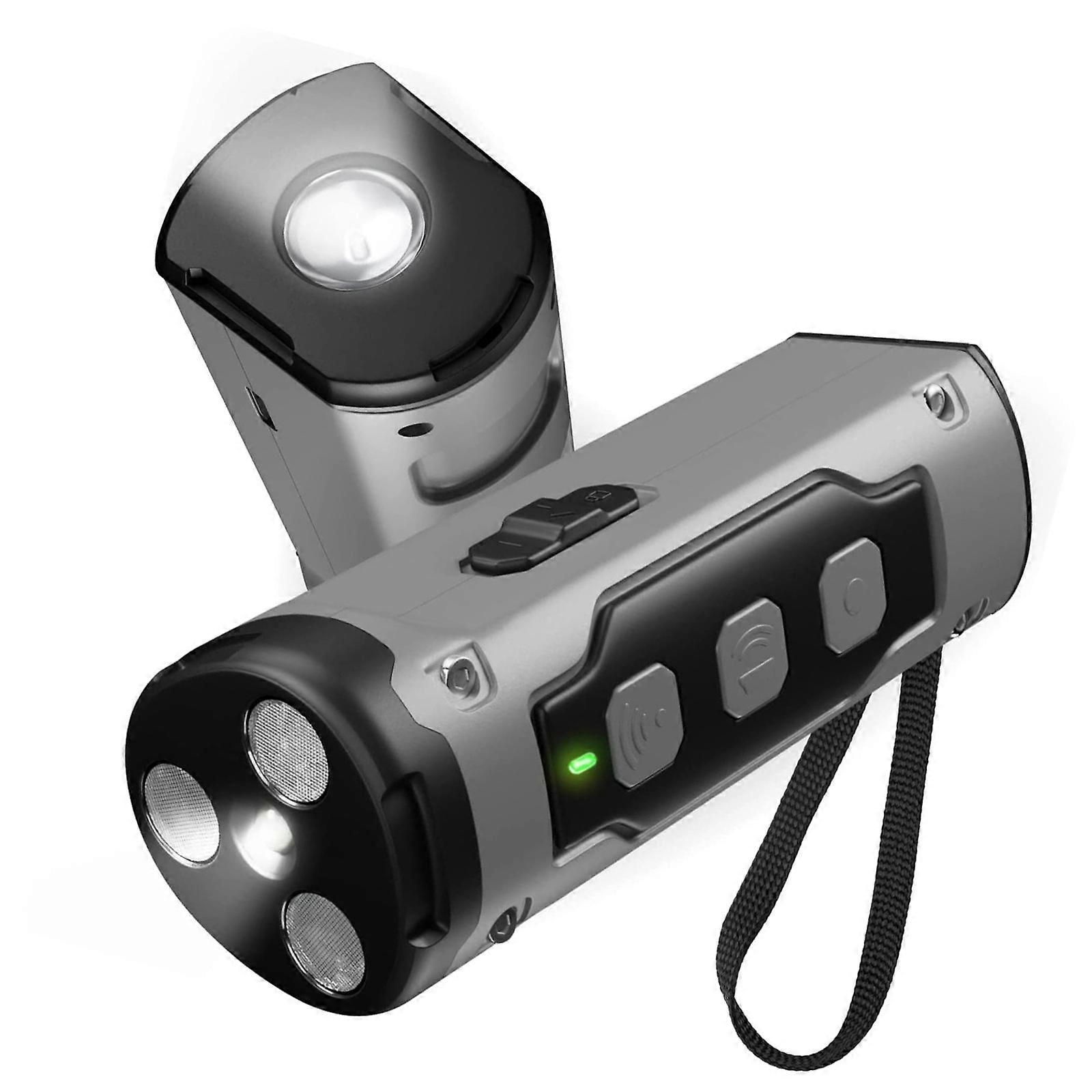 Portable Large Power Animal Preventive Device with LED Flashlights Not Bark Gadget Featuring Ultrasonic Waves for Home Multicolor