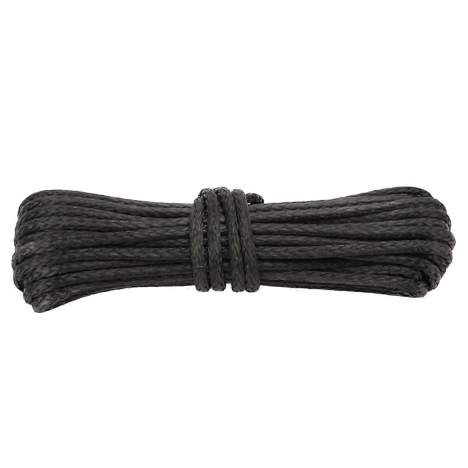 Winch Rope Replacement 15m Nylon for SUV Truck ATV UTV Trailers