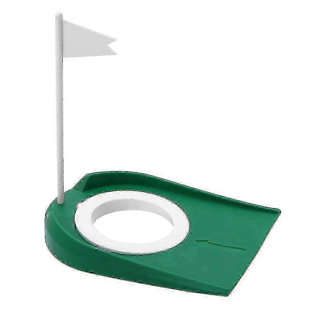 Putting cup for indoor practice golf training