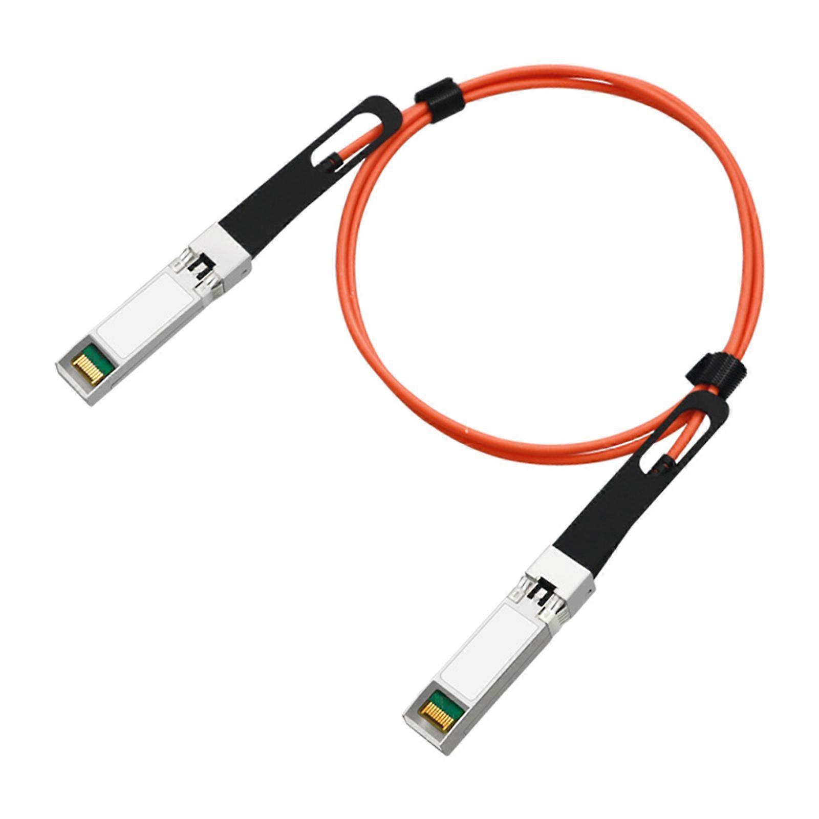 1/2/3/5m SFP+ Cable Easy to Use 10G OM2 Active Optical SFP Cable for Networks Engineers Multicolor