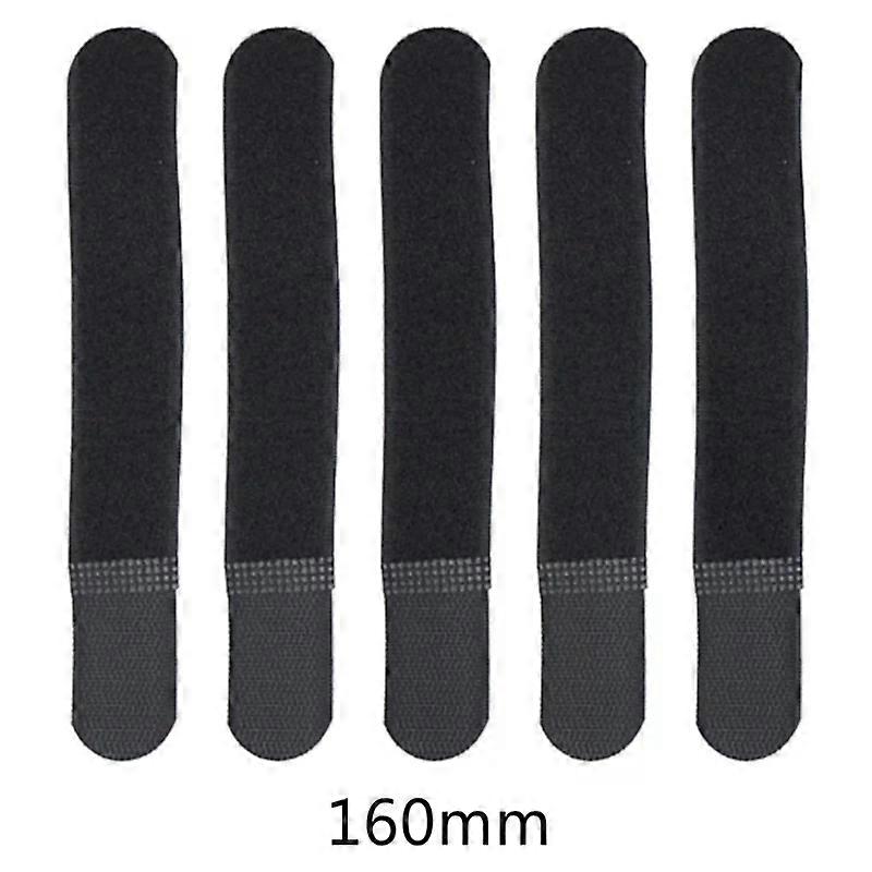 Molle 5pcs/pack Cable Ties Cinch Strap Webbing Tidy Organizer Fix Hook Loop Grip Wrapping Cord Reusable Restraints