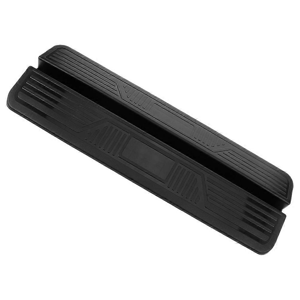 Black Non Slip Plastic Threshold Ramp for Doorway Function