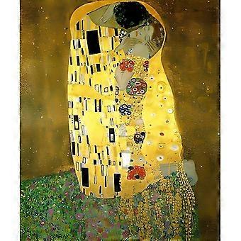 Puzzle de 1000 pièces - Klimt : Le Baiser - CLEMENTONI - Peintures et tableaux - Mixte - À partir de 12 ans