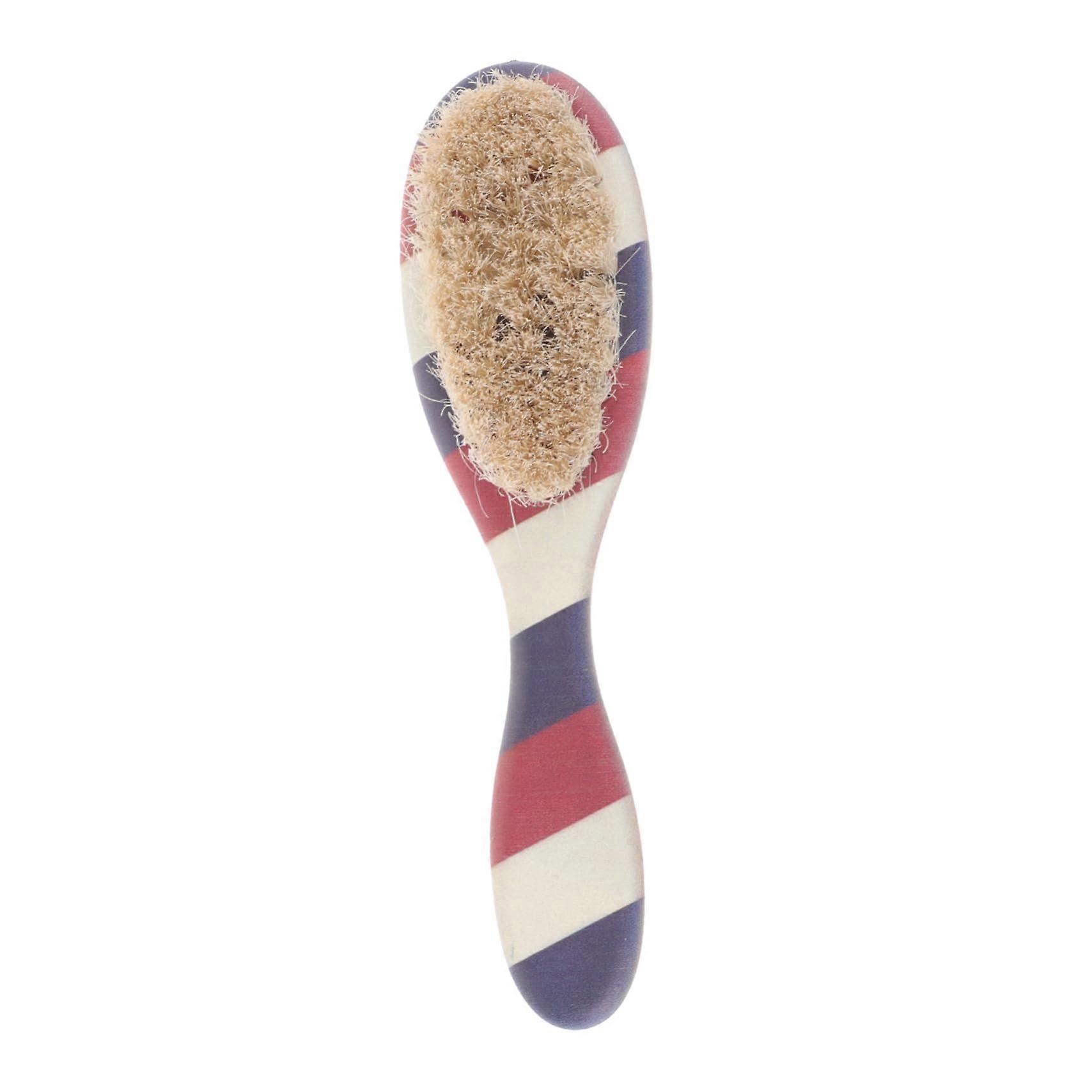 Boar Bristle Beard Brush for Men with Ergonomic Handle, Travel Friendly, Easy to Clean 15x4x2.9CM