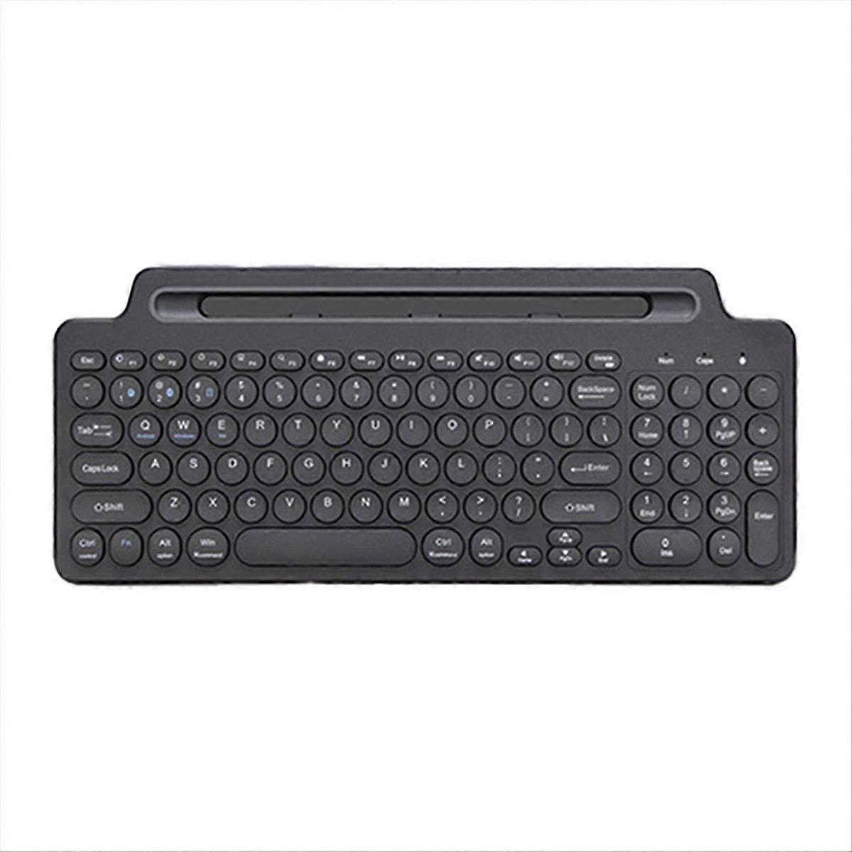 2.4G Wireless Bluetooth Keyboard with Tablet/Phone Holder B