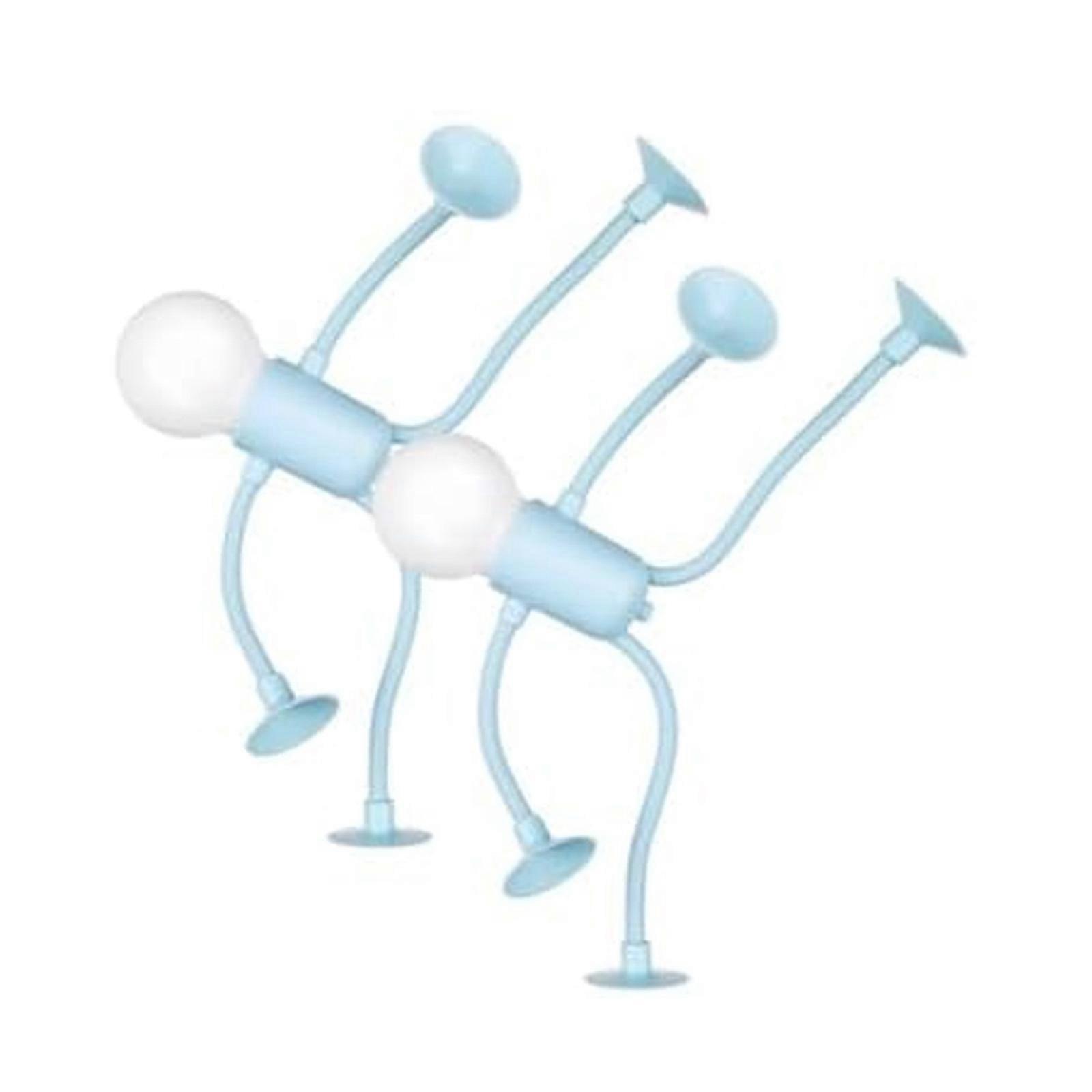 Easy Operation Night Light Single Button Control Portable Battery Powered Plastic Texture for Bedside Office Use Multicolor