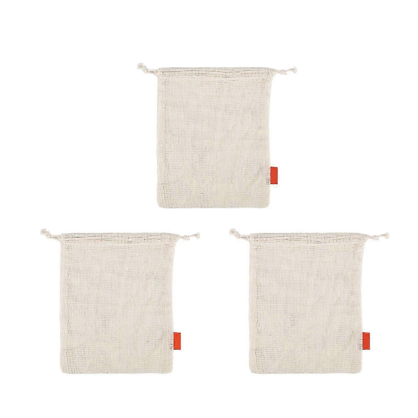 Multipurpose reusable mesh bags for groceries and toys