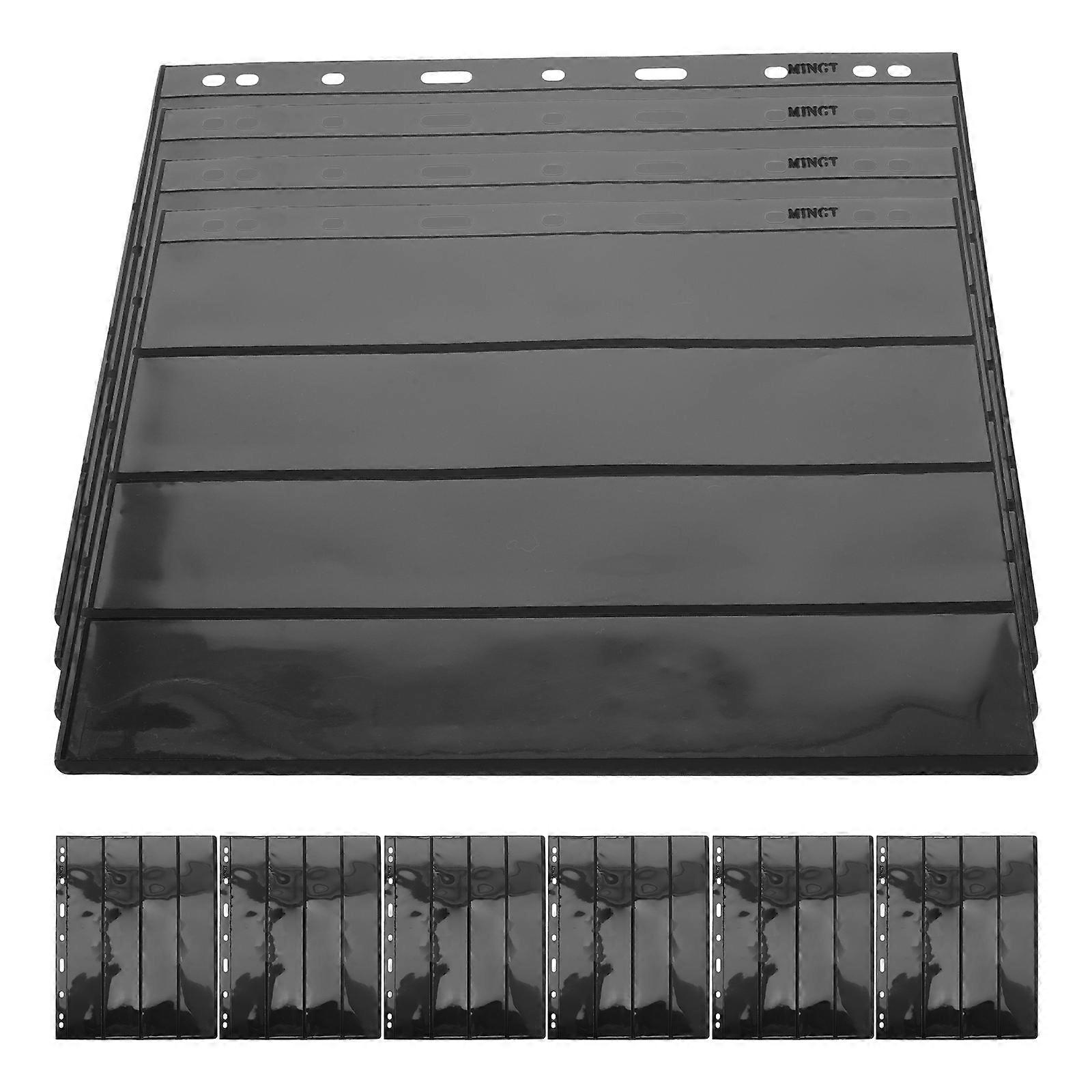 Album with Double Sided PVC Pages for Collection and Storage Preserve History Clear