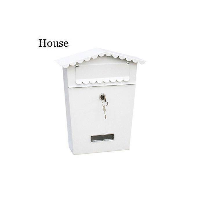 Stalen brievenbus model Witte Huis