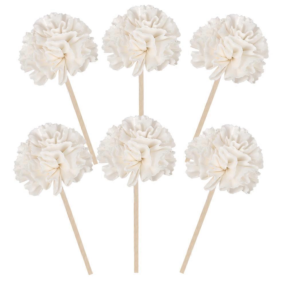 Flower Reed Diffuser Flower Diffuser Sticks for Essential Oil 24Pcs