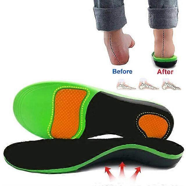 Ergonomic Insoles Gel Orthotic Running Insert Shoe Pad Arch Support Heel Cushion