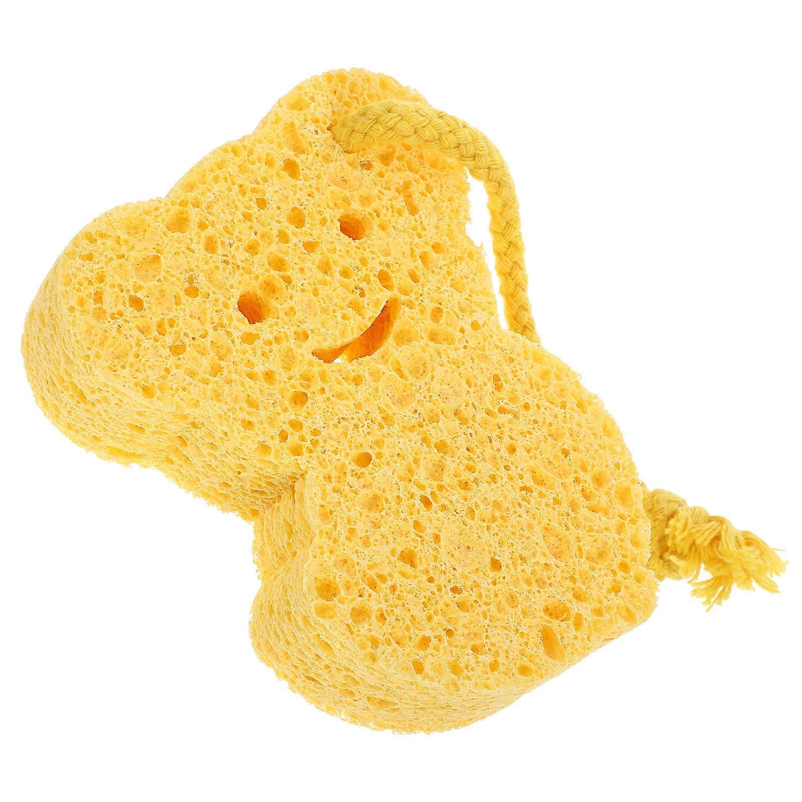 Infant Bathing Bath Sponge for Comfortable Use 3Pcs