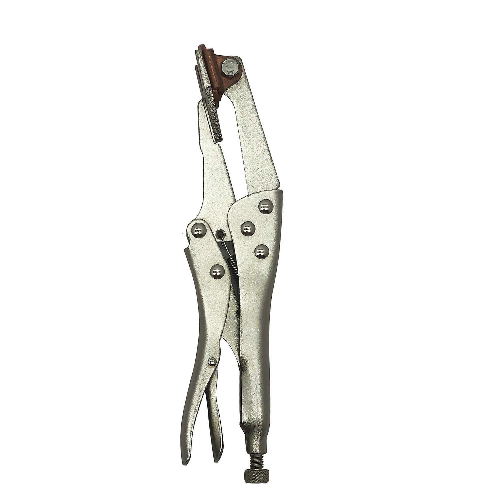 Heavy Duty Plugweld Locking Pliers with Adjustable Precision Grip for Welding and Metalwork