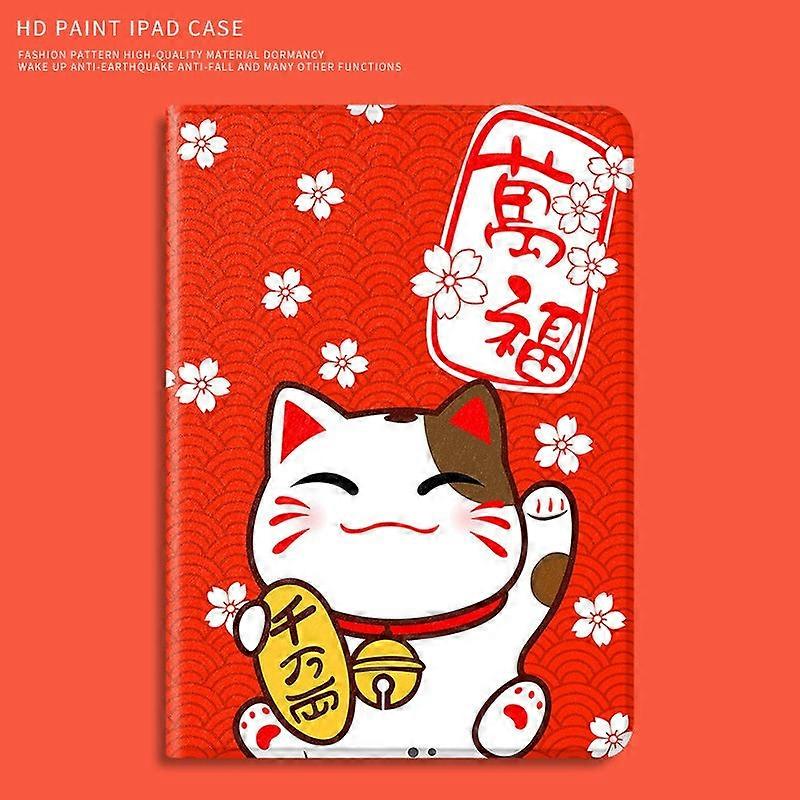 Stylish Case For Ipad Pro 2024 Edition 11" A001 Wanfu Cartoon Soft