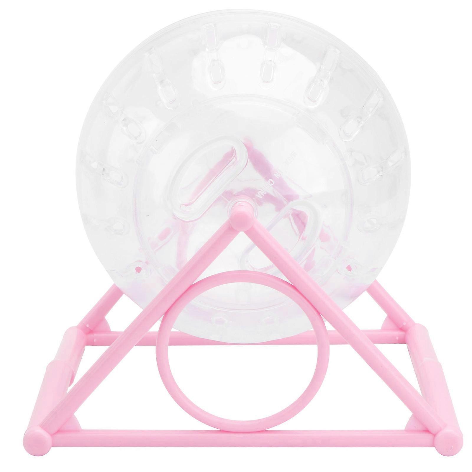 Small Pet Running Plaything Hamster Exercising Wheel 1Pcs White Roller Toy