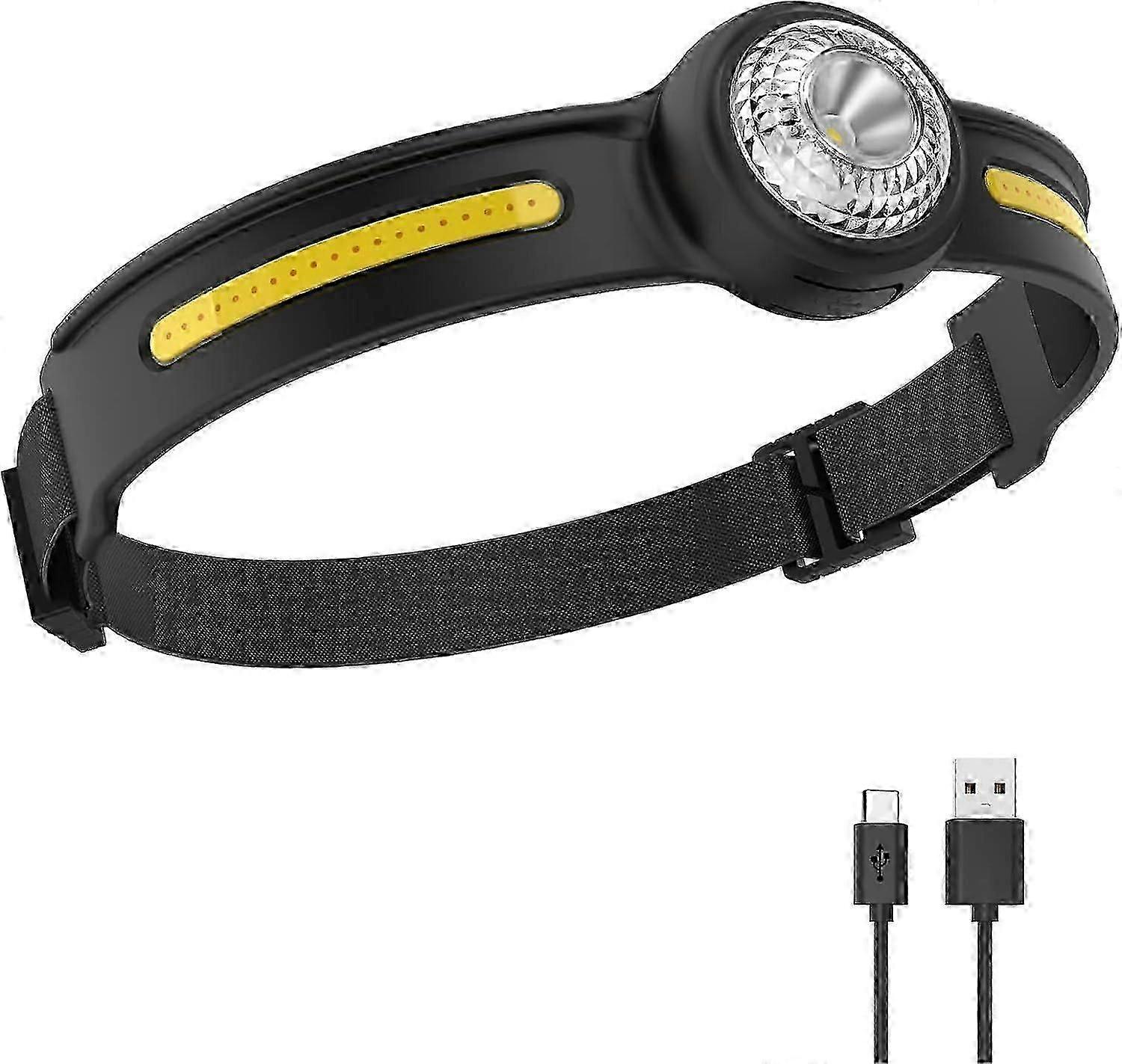 Waterproof USB Red LED Flashlight