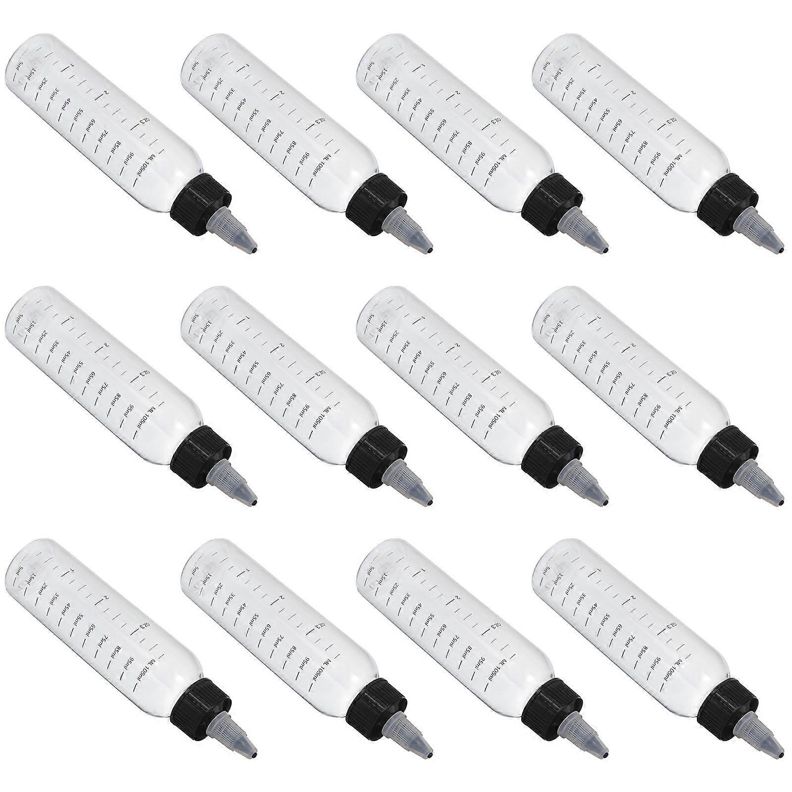 Plastic Squeeze Dispensing Bottles Scale Bottles for Home 36Pcs