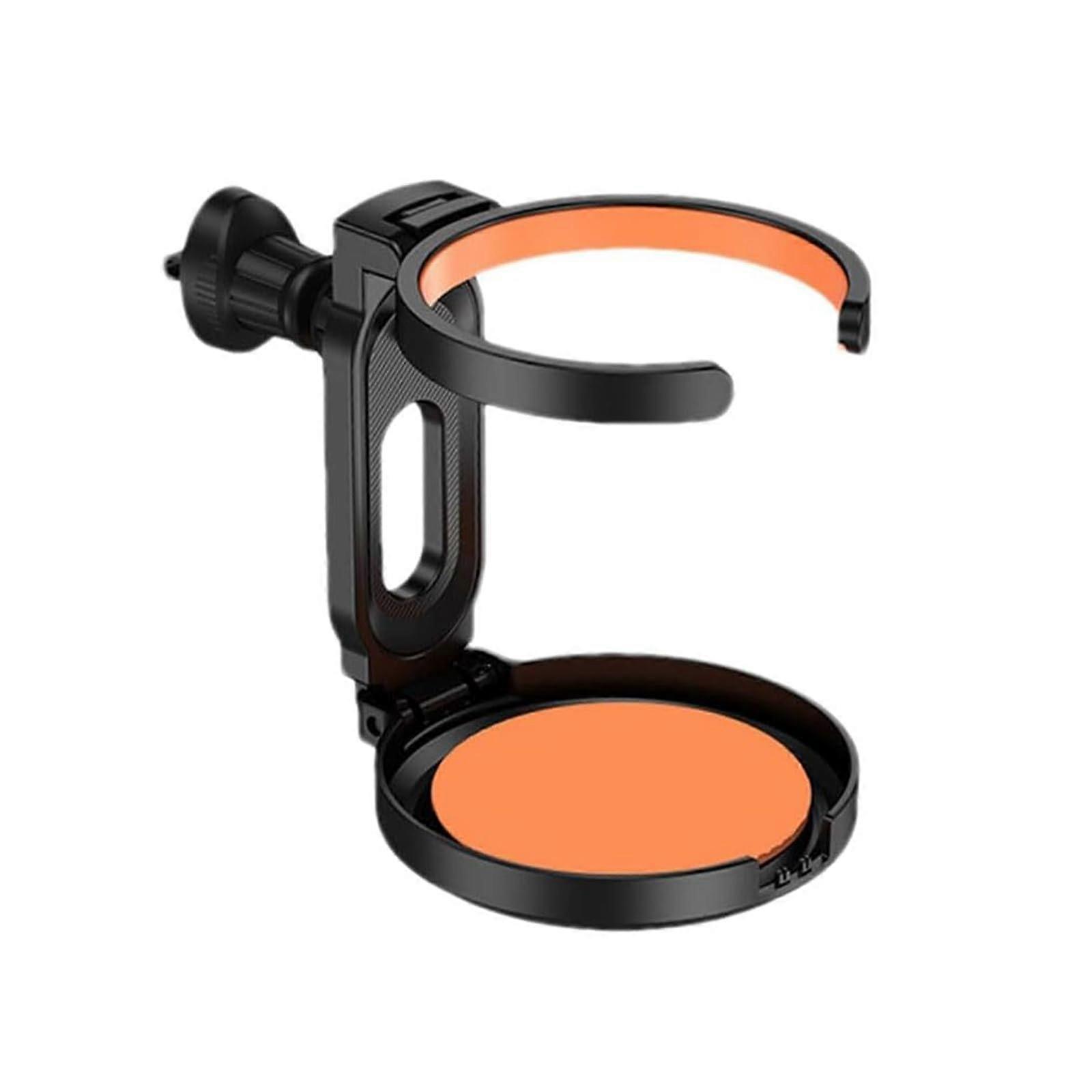 Adjustable Foldable Car Cup Holder for BMW X1 20162021 Air Vent Mount Orange