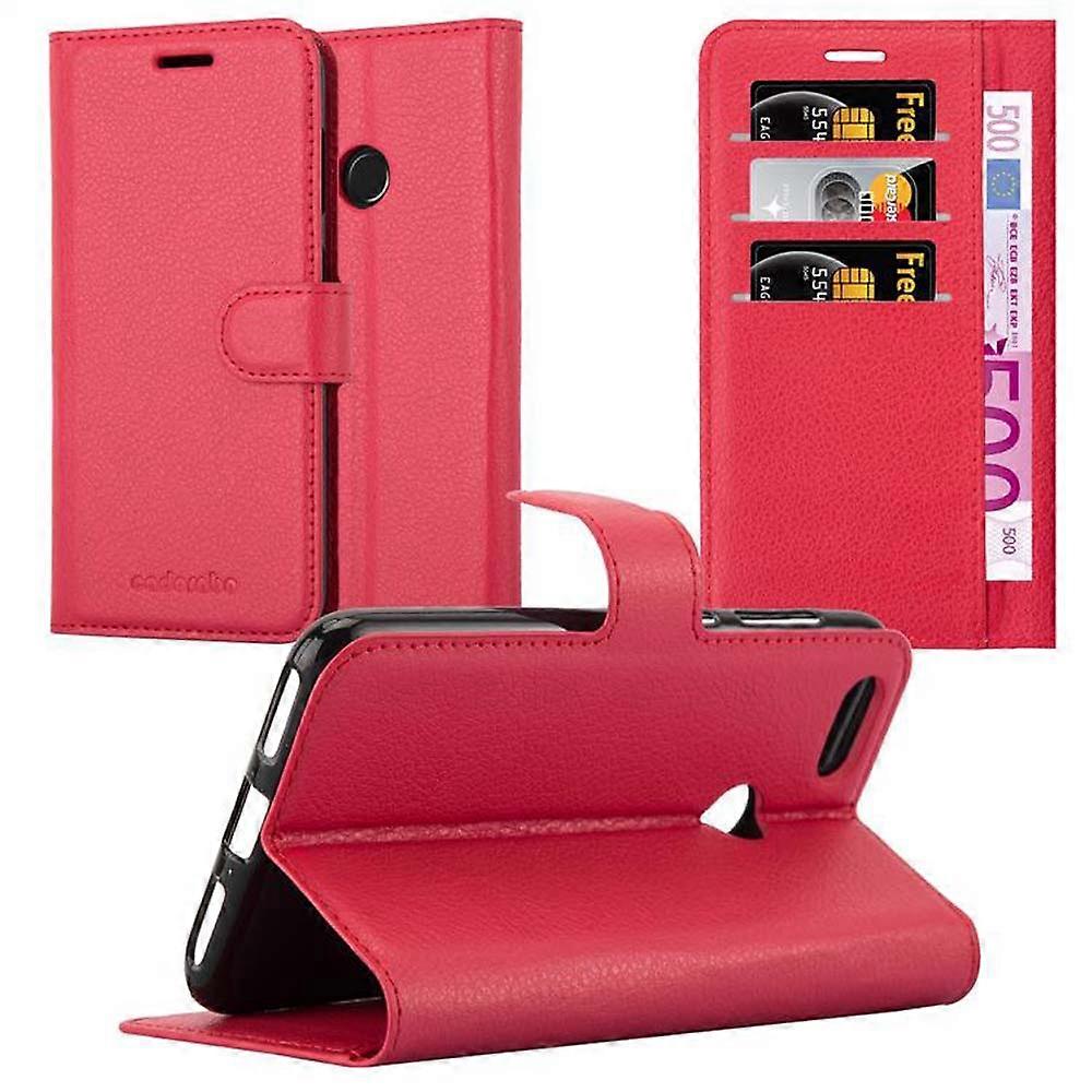 Huawei Y6 PRO 2017 Case - Protective Case with Card Slots and Stand Function